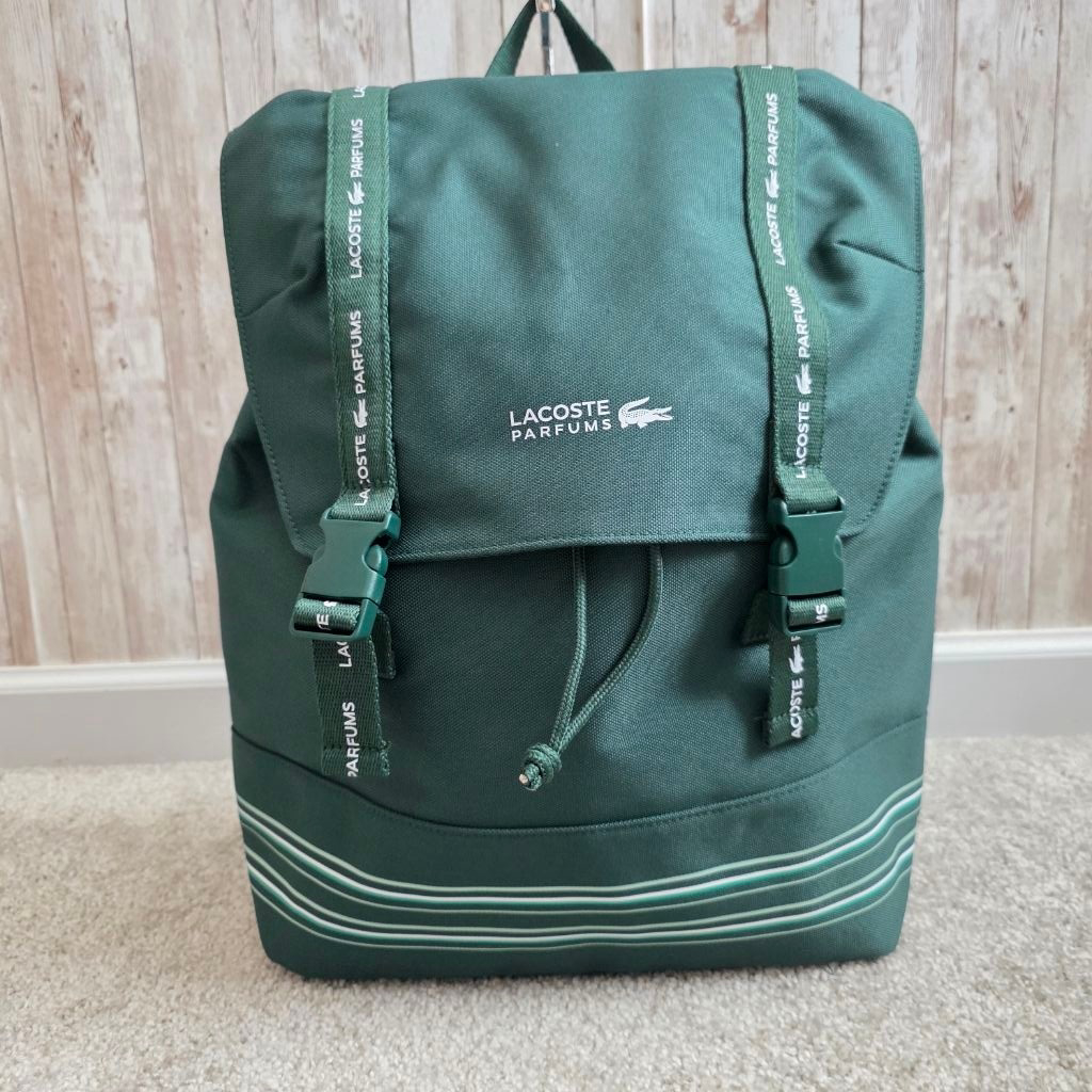 Unisex Lacoste Backpack Green